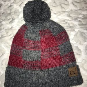 C.C Beanie w/ fur inside